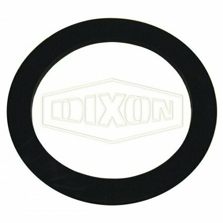 DIXON Replacement Gasket, 5 ID x 6-1/2 OD x 1/4 in Thick, Buna-N, Domestic 2143SEALBU